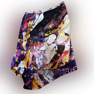 Roberto Cavalli FW2005 Klimt Silk Skirt